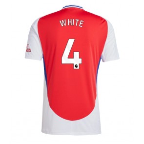 Arsenal Ben White #4 Hemmatröja 2024-25 Kortärmad